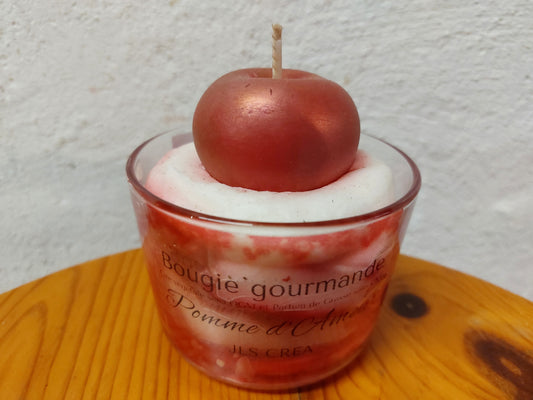 Bougie gourmande JLS verrine de Noël